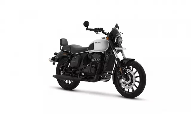 Yezdi Roadster Lunar White Dual Tone image